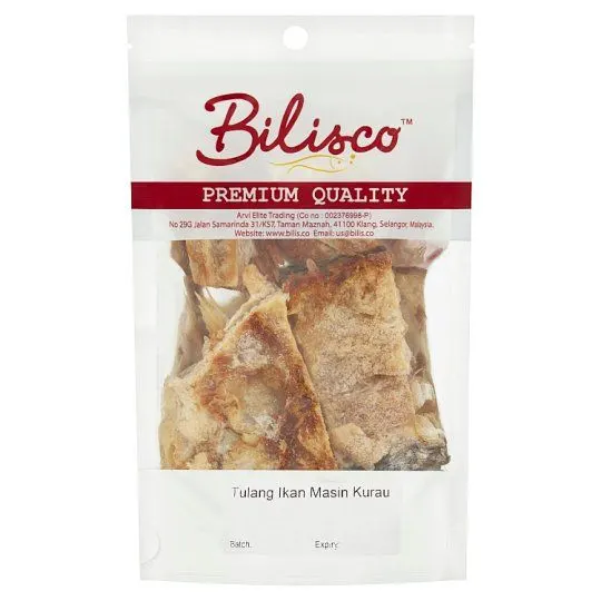 Bilisco Tulang Ikan Masin Kurau 80g