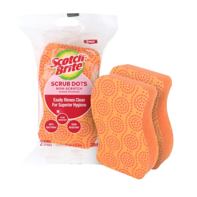 Scotch-Brite Non Scratch Scrub Dots 2S