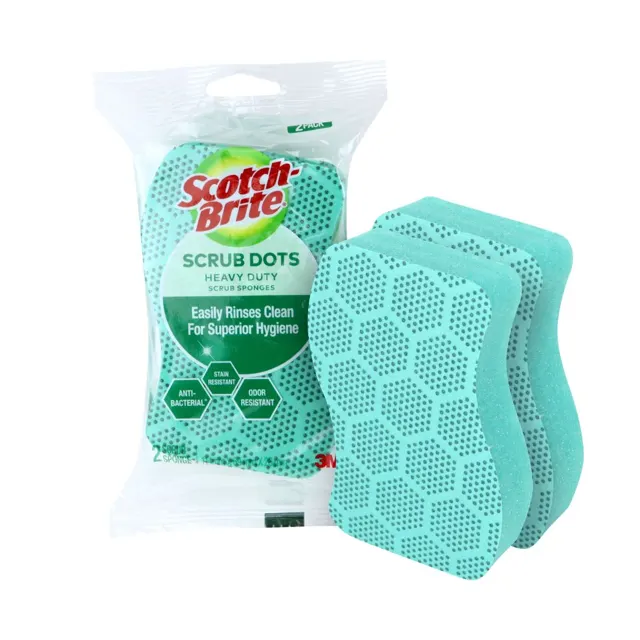Scotch-Brite Heavy Duty Scrub Dots 2S