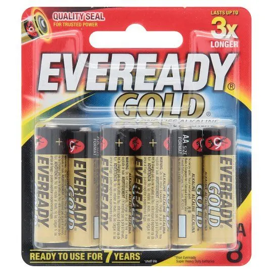 Eveready Gold Aa 8 Pc