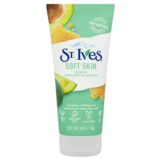 St Ives Avocado+honey Scrub 170g