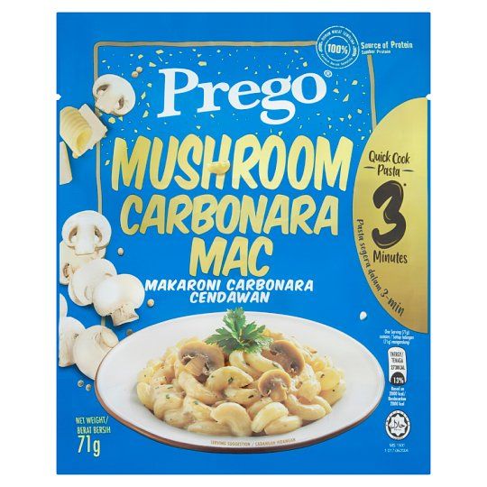 Prego Mushroom Carbonara Mac 71g