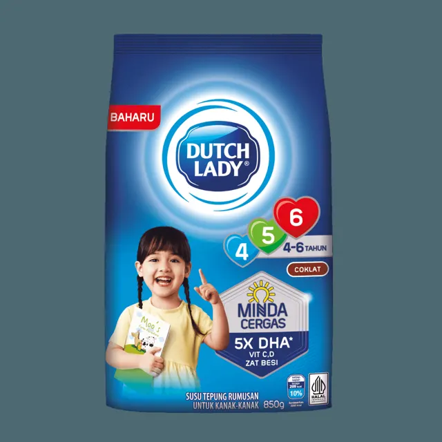 Dutch Lady 123/456/6+ 850g Assorted