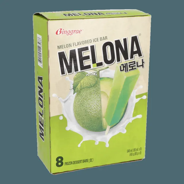 Binggrae Melona Melon 8×80ml