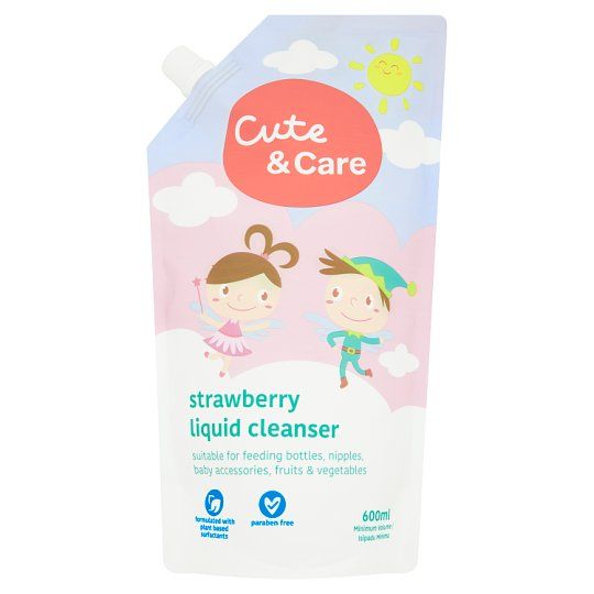 Cute+care Baby Veg Wash Str 600ml Refill