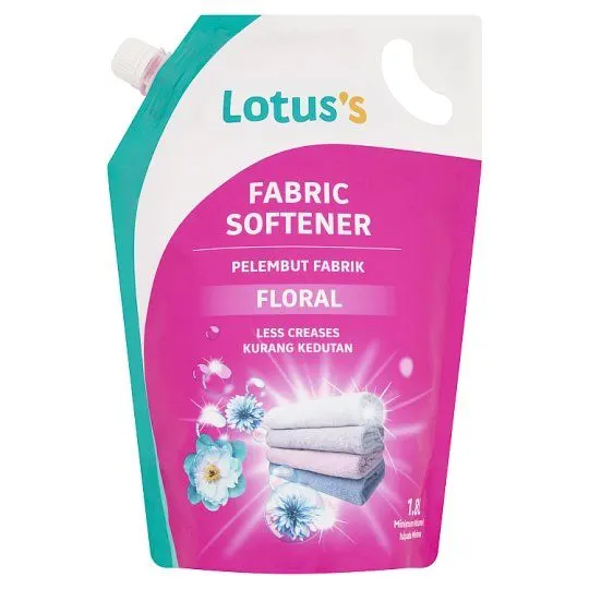 Lotuss F/softener 1.4L Pouch Floral