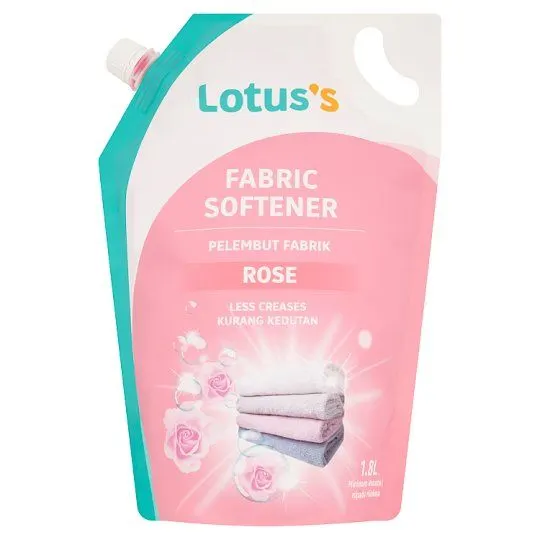 Lotuss F/softener 1.4L Pouch Rose