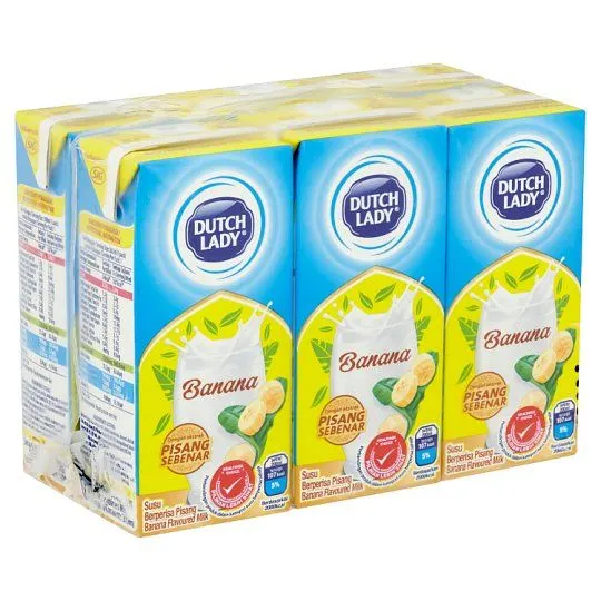 Dutch Lady Banana 200ml x 6