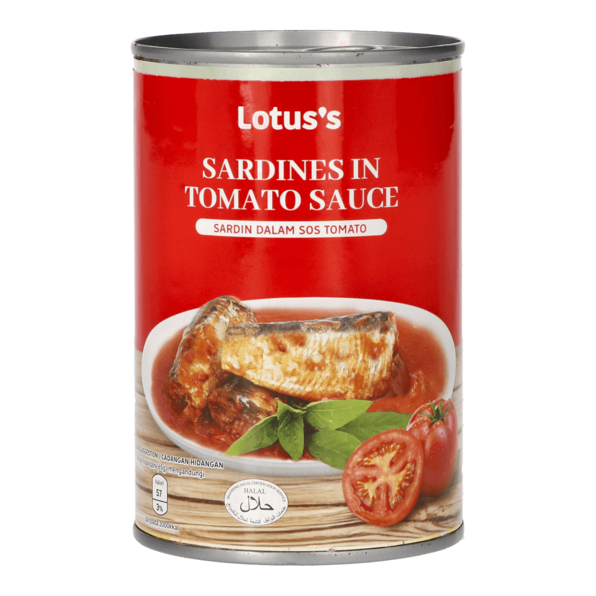 Lotuss Sardine In Tomato 400g