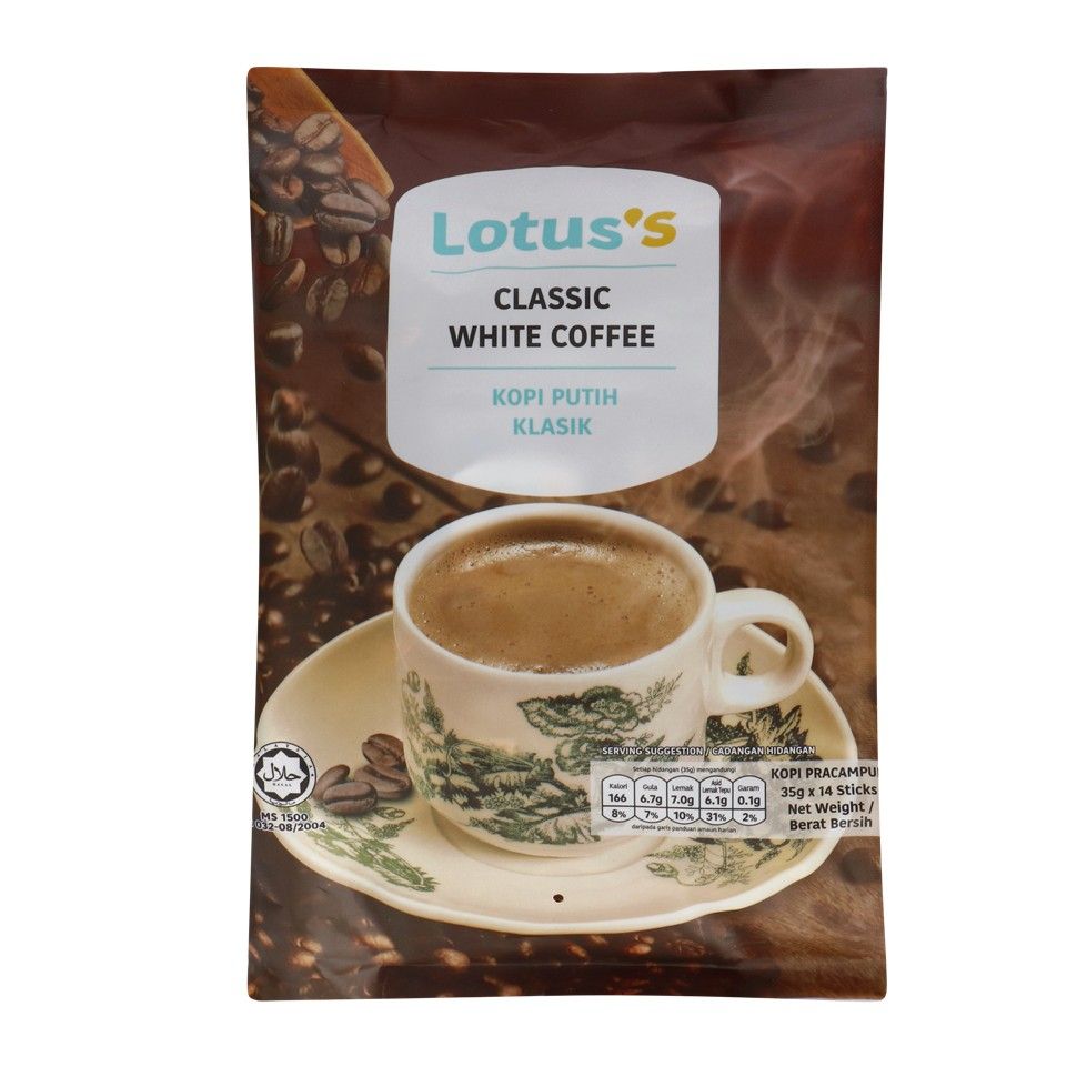 Lotuss White Coffee Ori. 14×35g