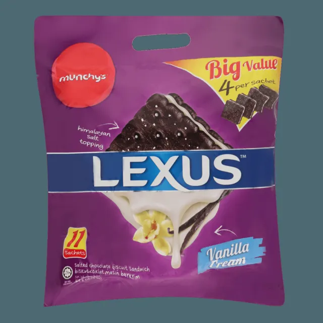 Lexus Salted Vanilla Sandwich 418g