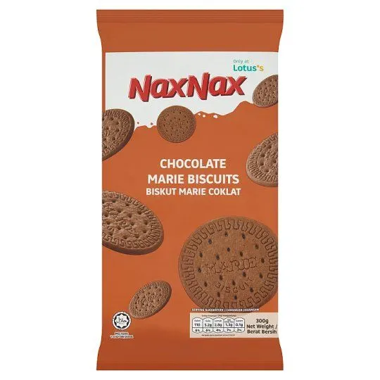 Naxnax Choco Marie Biscuit 300g