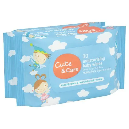 Cute+care Baby Wipes Moist 30×2