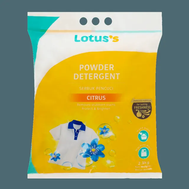 Lotuss Detergent Powder 2.3kg Citrus