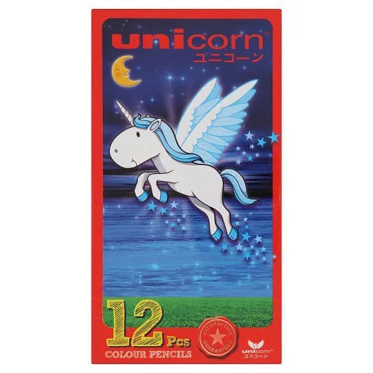 Unicorn Colour Pencils 12L Ucp-12c-L