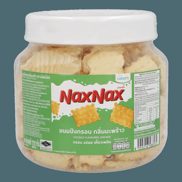 M-Naxnax Coconut Flav Cracker 320g