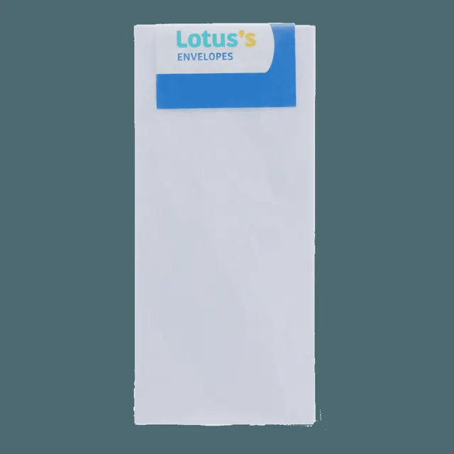 Lotuss 4×9 White Env 20S