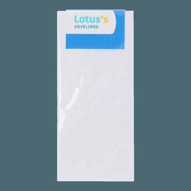 Lotuss 4×9 Quickseal White Env 10S