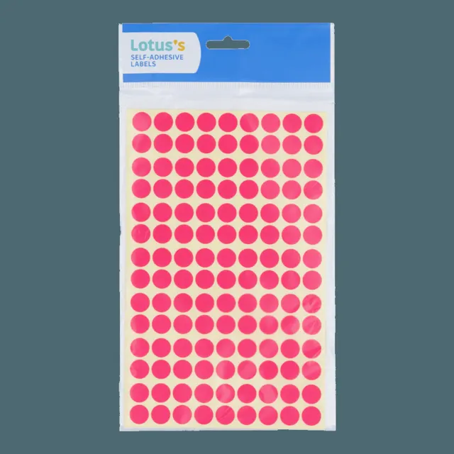 Lotuss Colour Adhesive Labels 1013