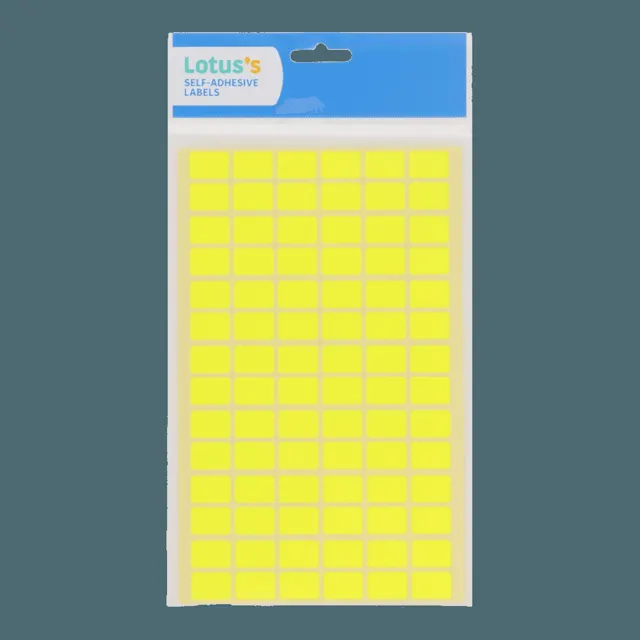Lotuss Colour Adhesive Labels 1003