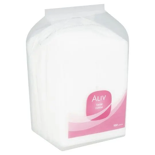 Aliv Facial Cotton 100×2