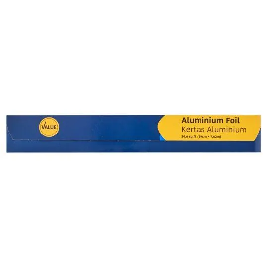 Value Aluminium Foil 30cmx7.62m