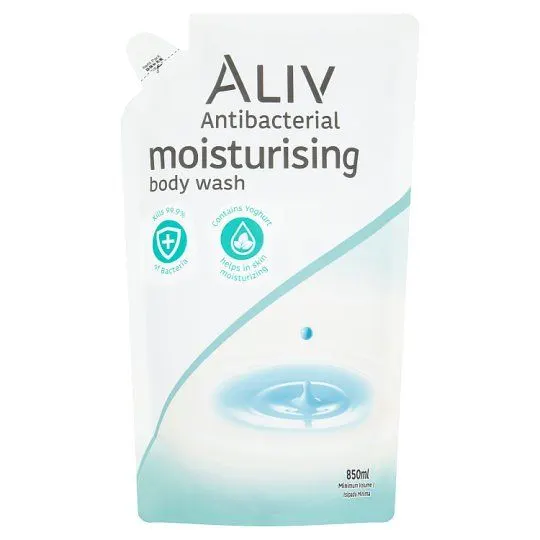 Aliv Antibac B/wash Pch 850ml Moist