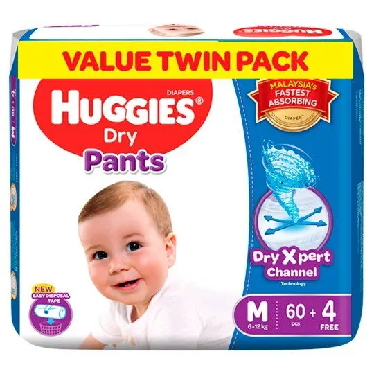 Huggies Dry Pants M50+8 Tp