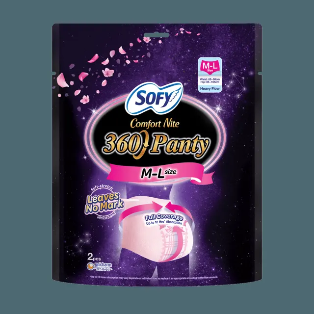 Sofy Comfort Nite 360 Panty L-Xl Size