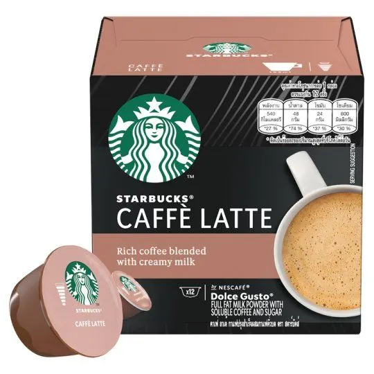 Starbucks Caffe Latte 12 Caps 121.2g