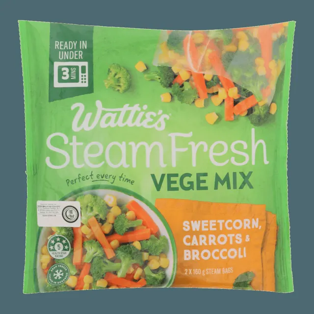 Watties Steam Fresh Vege Mix 160g