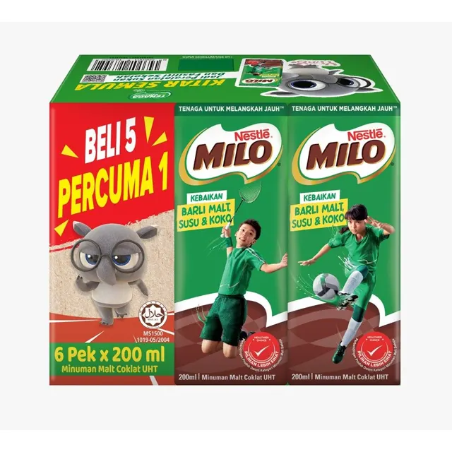 Milo Activ-Go UHT (5+1) X200ml