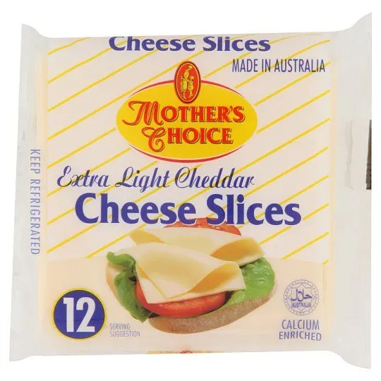 Mothers Choice Ext Light Slices 12S 200g