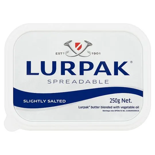 Lurpak Spreadable Salted Butter 250g
