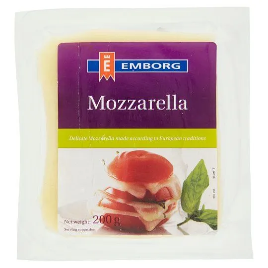 Emborg Danish Mozzarella Block 200g