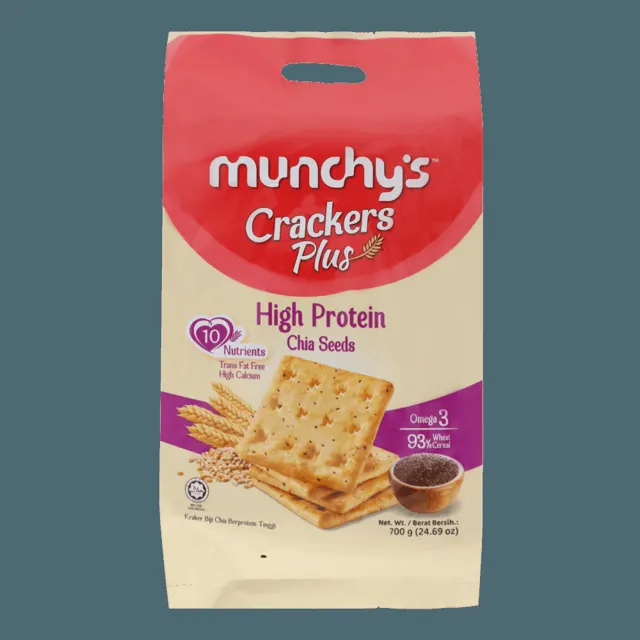 Munchy‘s Cracker Plus High Protein Chia Seeds 700g