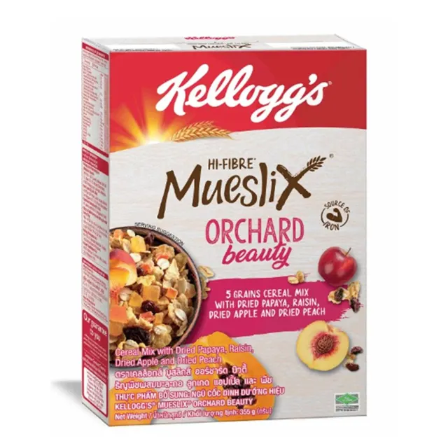 Kelloggs Mueslix Orchard Beauty 355g