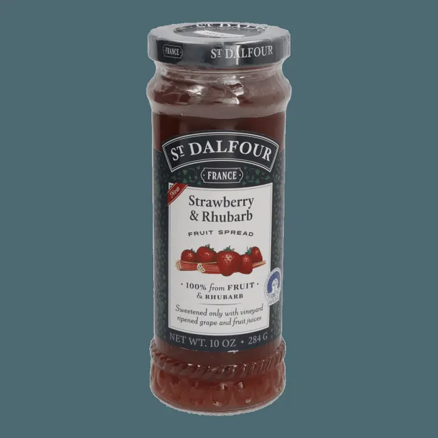 St Dalfour Strawberry + Rhubarb 284g