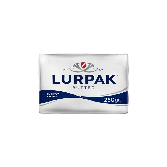 Lurpak Butter In Foil Salted 250g