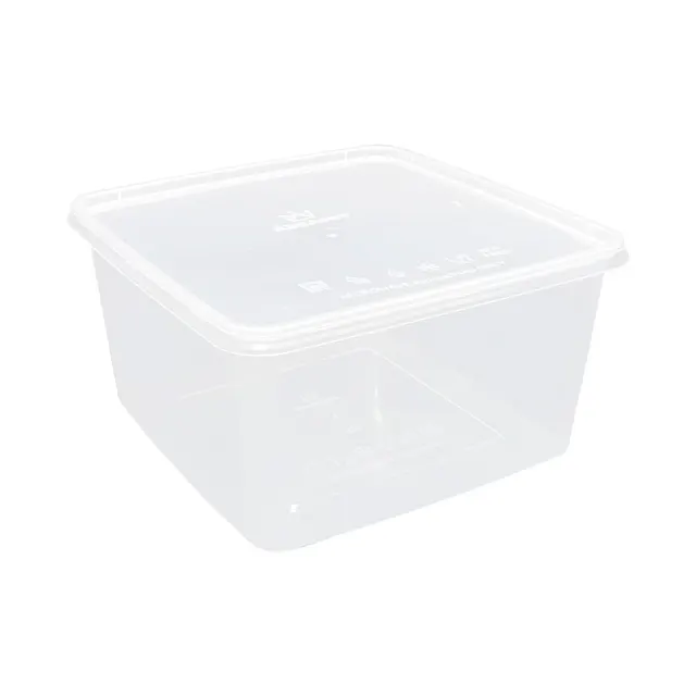 Abba Sq 7 3000ml Square Container 30S