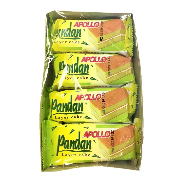 Apollo Pandan Cake 18gx8s