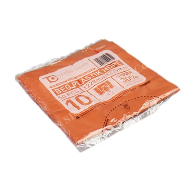 Tc Hdpe Singlet Bag Sb10 9×11in 50S