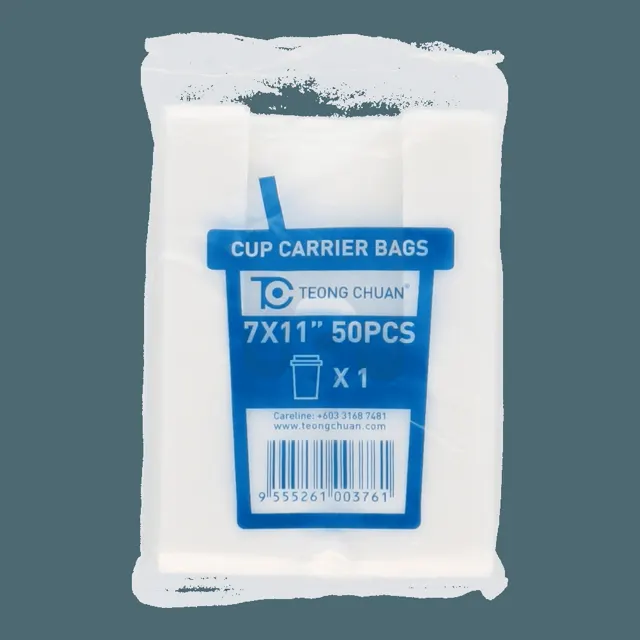 Tc Cup Carrier S/bag Sb7-1 7×11in 50S