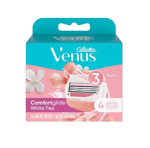 Gillette Venus Cg Cartridge 4S White Tea