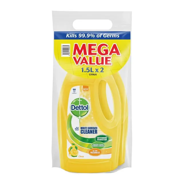 Dettol M/action Cleaner Citrus 1.5L Tp