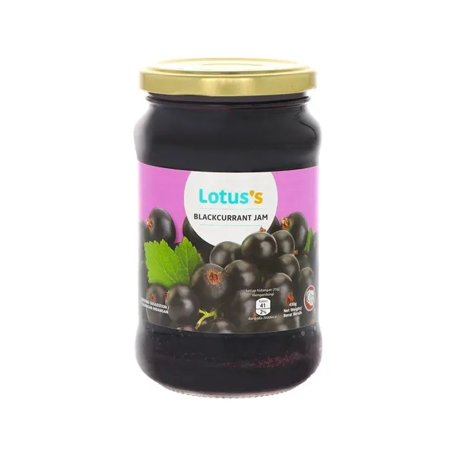 Lotuss Blackcurrant Jam 430g