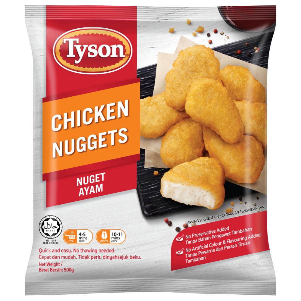 Tyson Chicken Nuggets 500g
