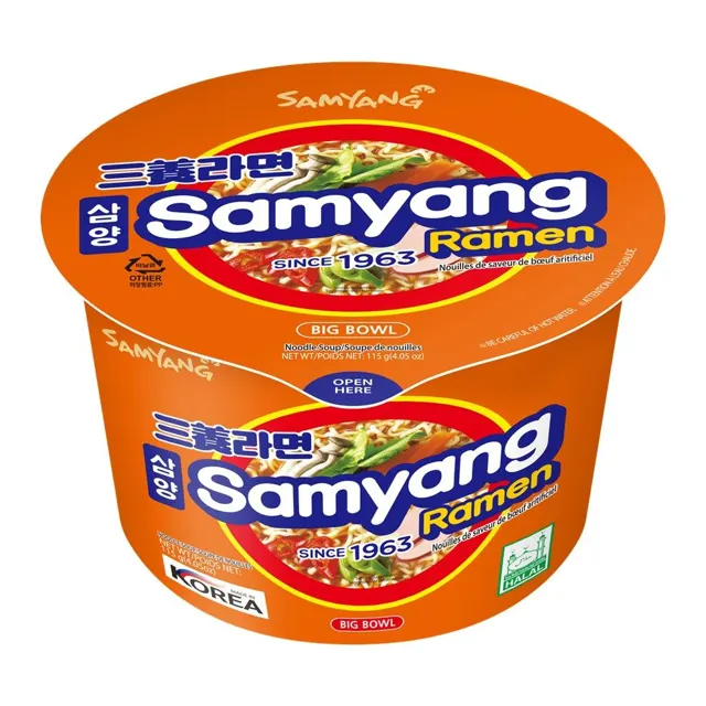 Samyang Hot Chicken Cream Carbonara Ramen (Bowl) 120g