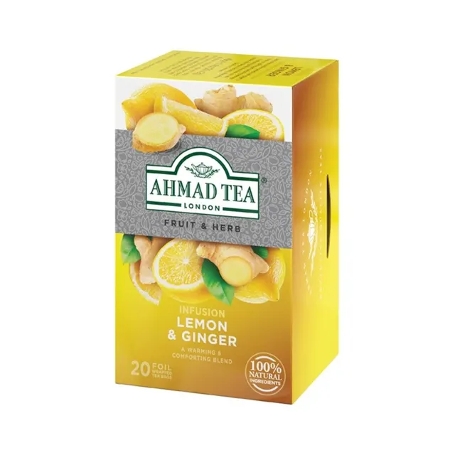 Ahmad Tea Lemon And Ginger 20S