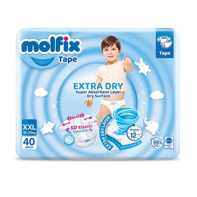 Molfix Extra Dry Tape Sjp Xxl40